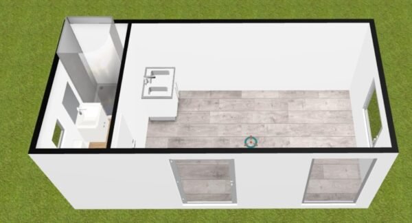 Module Container habitable de 17 m2
