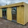 Module Container Aménagé – avec bardage en bois massif (14 m2)