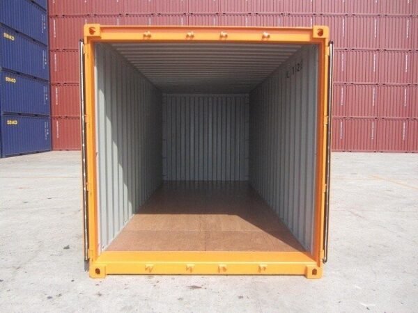 Container 20 Pieds Orange 1er voyage (Neuf)
