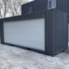 Conteneur de stockage 20 pieds avec grande porte roulante