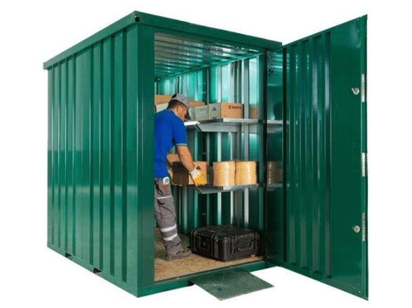 Conteneur De Jardin 1,5 X 2,2 Metres – Ral 6005